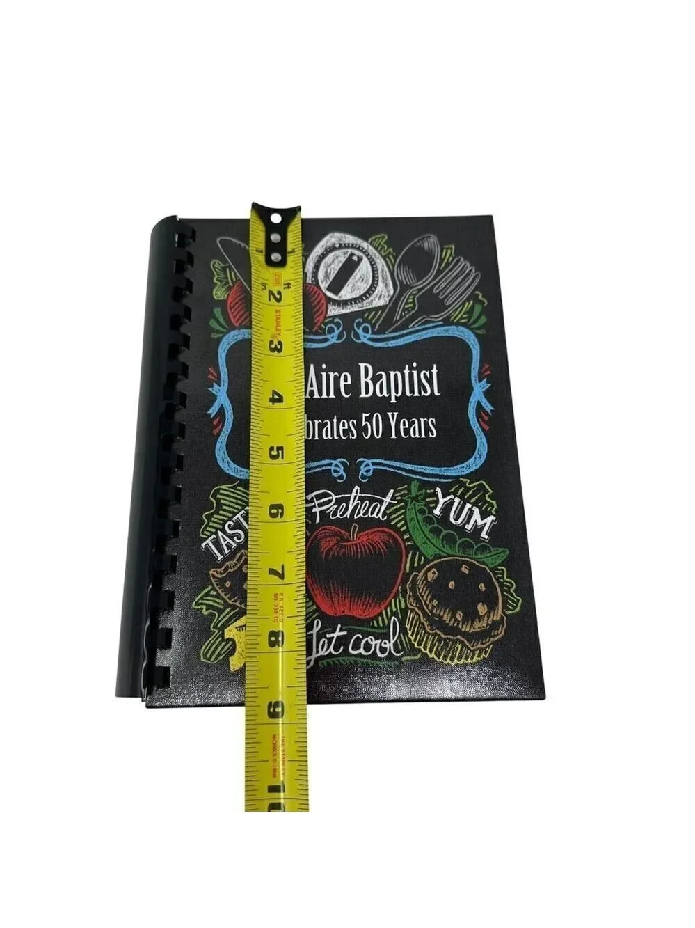 Bel Aire Baptist Church Spiral Bound Cookbook 50th Anniversary Recipes Made USA